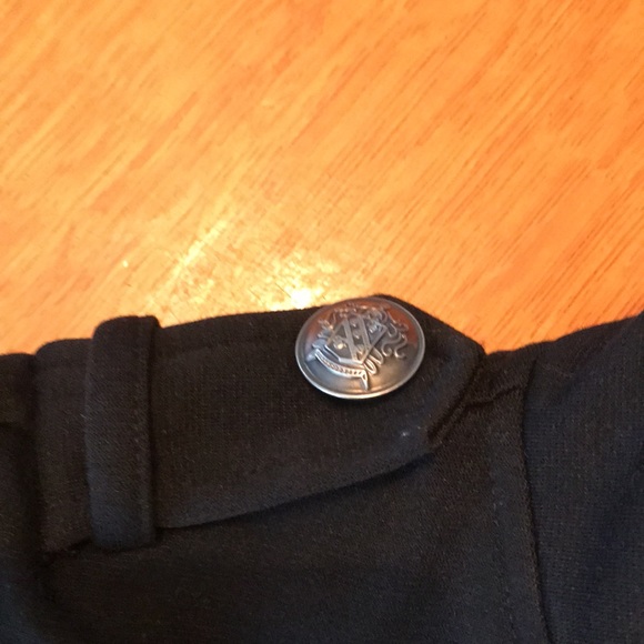 Black military style sweater - Picture 5 of 6